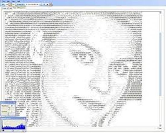 Программа для создания картинок из символов: Ascii Art Maker